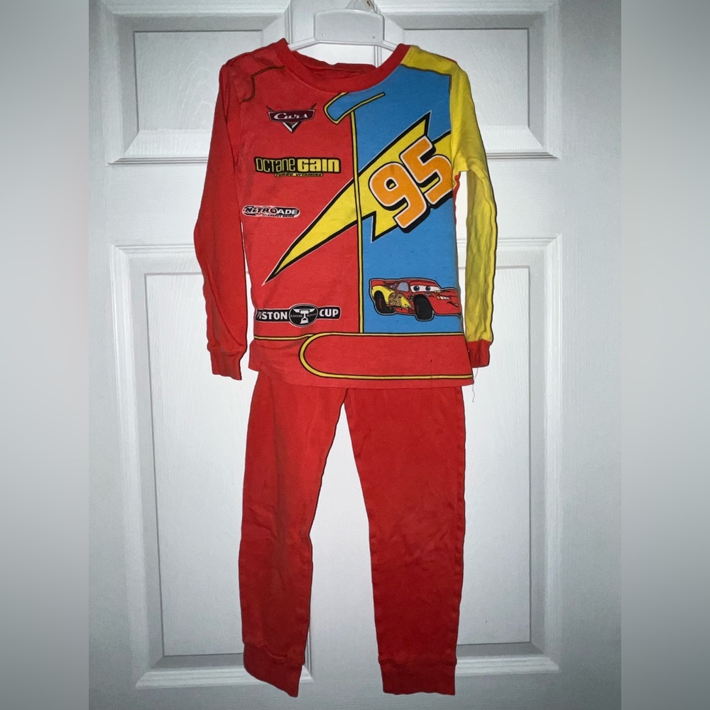 Vintage Disney Red Cars pajamas